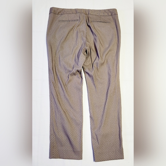 Banana Republic Pants Women’s Size 10 Hampton Fit Geometric Print Ankle Pant - Picture 2 of 9